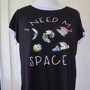 Mighty fine I need my space graphic t shirt XL
